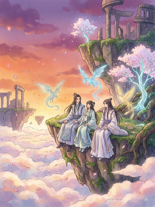 抖荫短视频精选动漫-云端之约